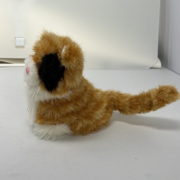 American Girl Calico Cat “Ginger” Kitten Plush Stuffed Animal 5” - Picture 5 of 9